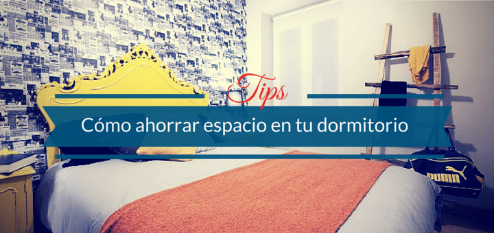 Catorce consejos para ahorrar espacio en tu dormitorio