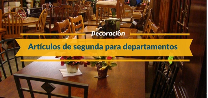 9 Cosas de segunda mano ideales para tu primer departamento