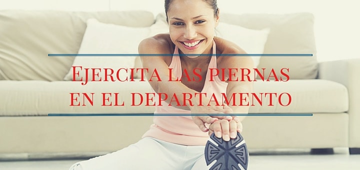 Ejercicios en el departamento: entrenamiento de piernas