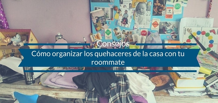 Cómo organizar los quehaceres del departamento con tu roommate