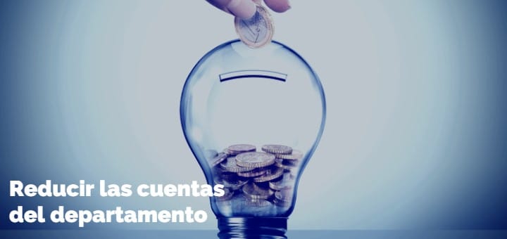 Consejos para reducir las cuentas del departamento