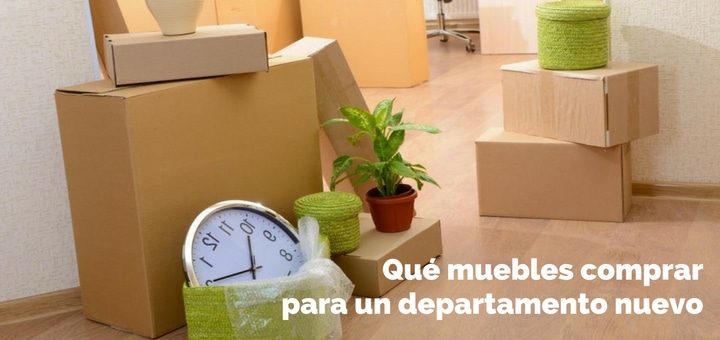 Qué muebles para departamento nuevo se debe tener