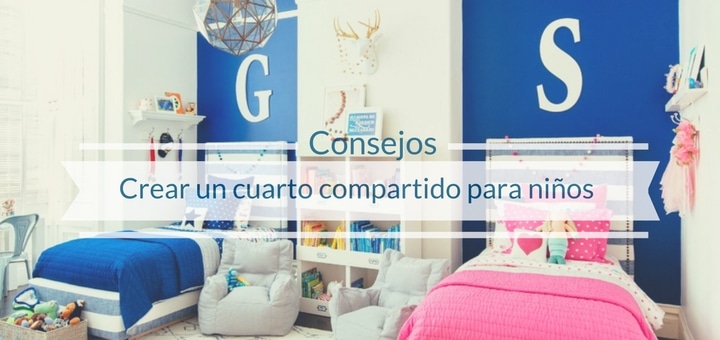 Ideas para crear un cuarto compartido para niños