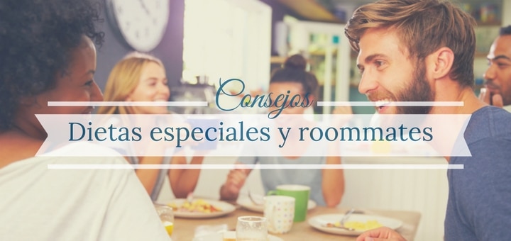 ¿Qué hacer cuando tengo una dieta especial y vivo con roommates?