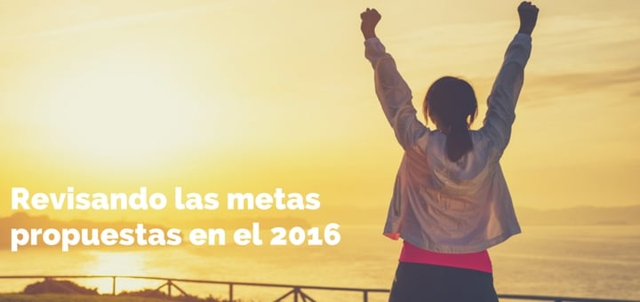 Revisando las metas propuestas en el 2016