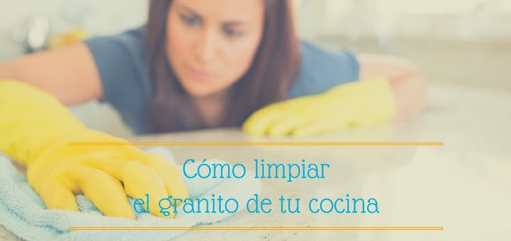 Descubre la forma correcta de limpiar encimeras de granito de cocina