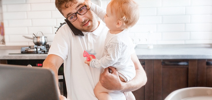 5 consejos para equilibrar el trabajo desde casa con niños pequeños