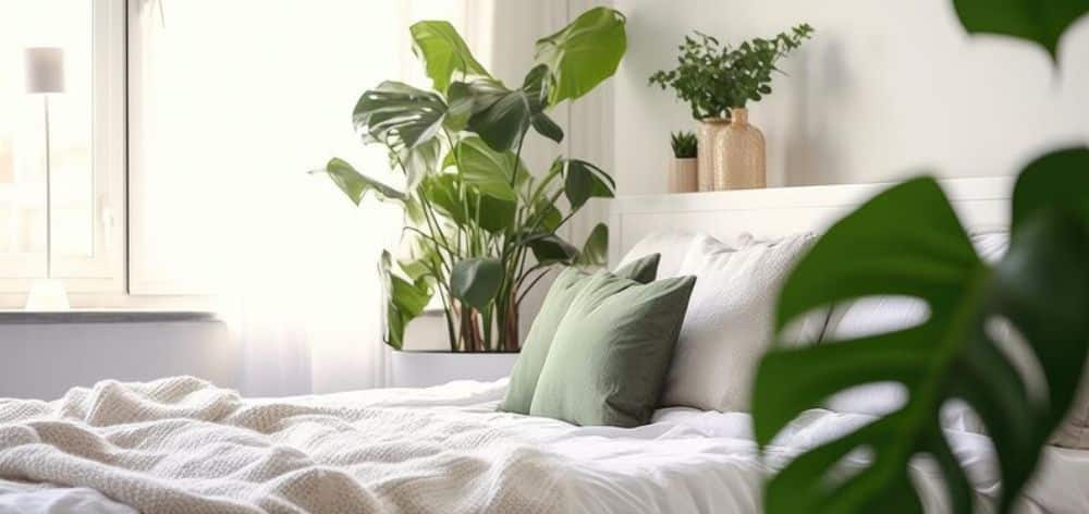 ¿Cómo podría afectar la salud al decorar un cuarto con plantas?