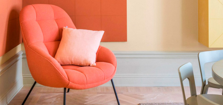 Living Coral color 2019 interiores